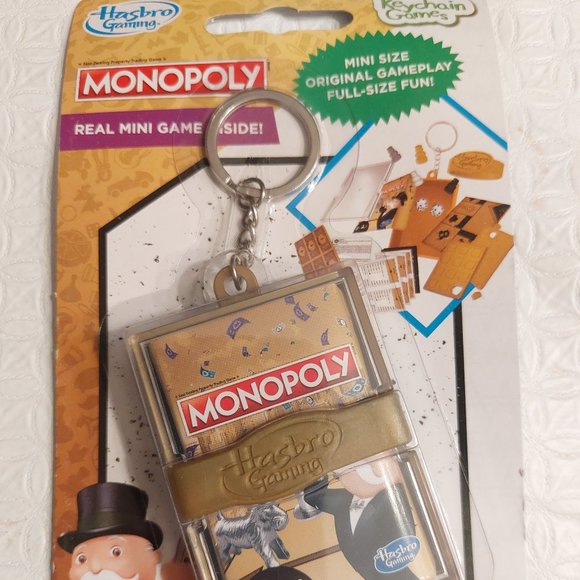 Hasbro Monopoly Keychain Mini - Gold Edition - Picture 2 of 4